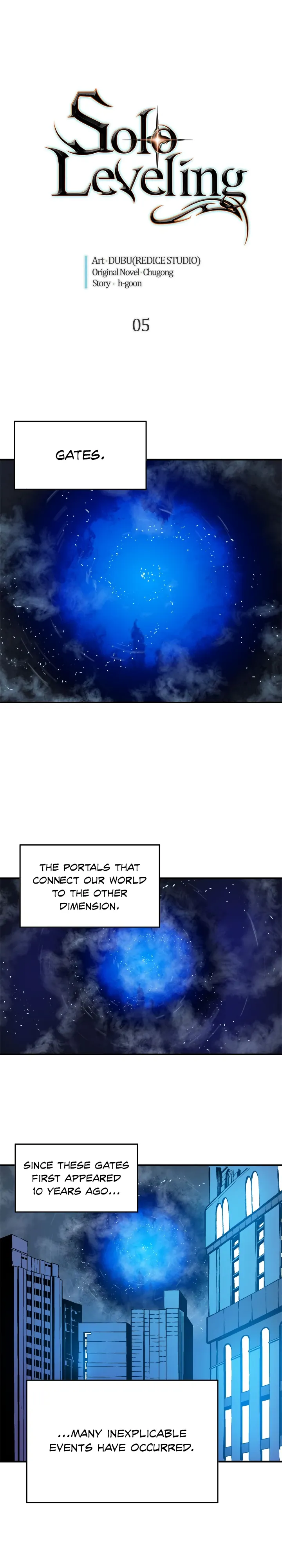 Solo Leveling Chapter 5 Page 1
