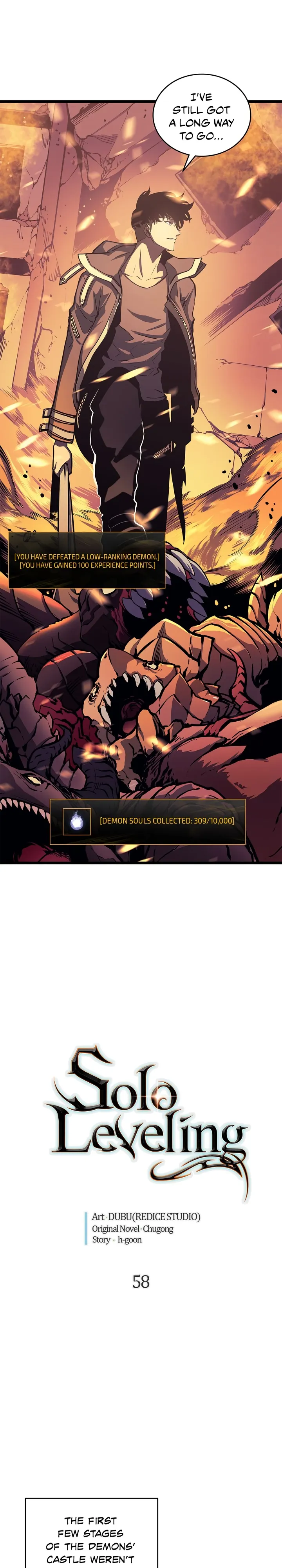 Solo Leveling Chapter 58 Page 1